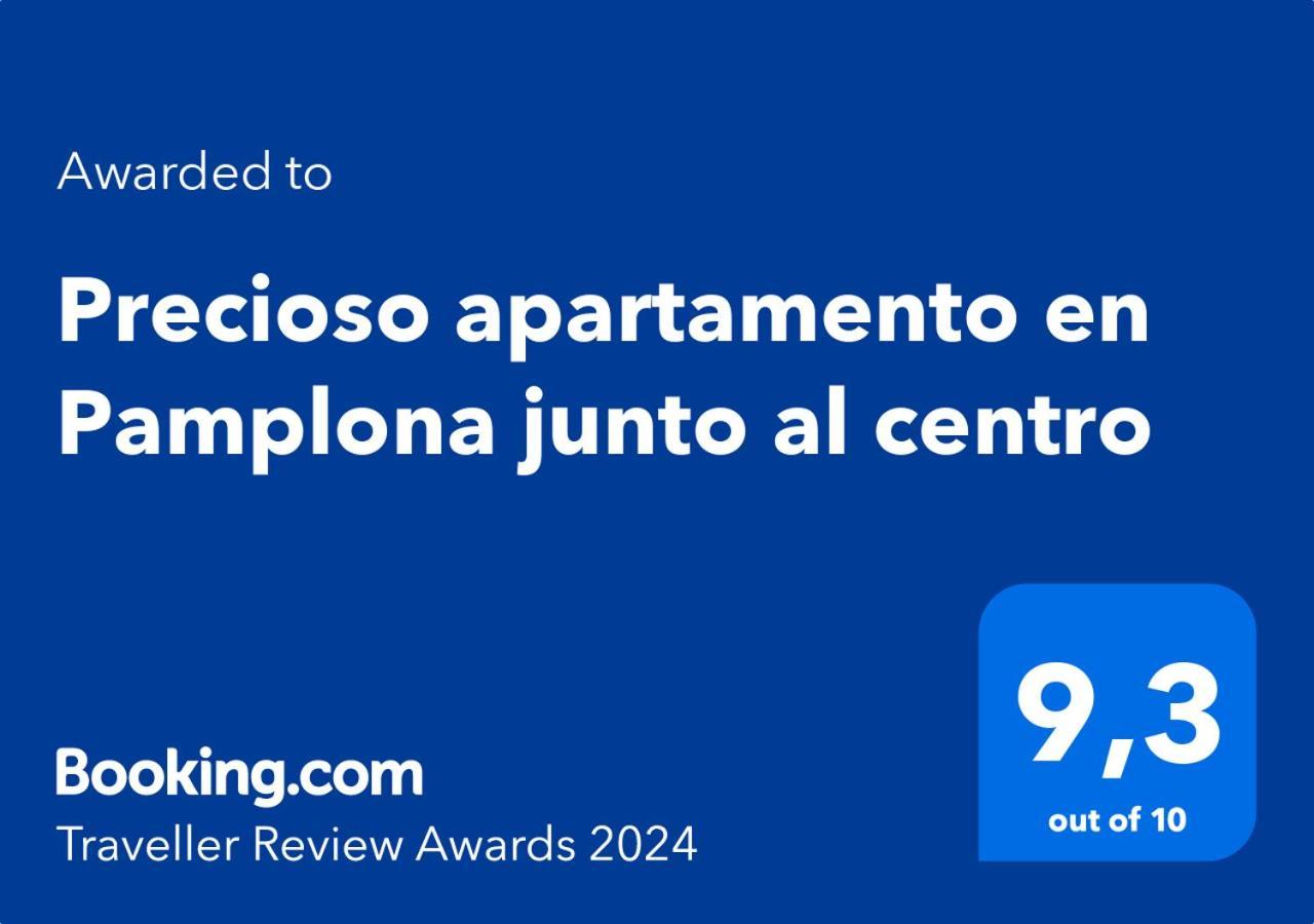 Precioso Apartamento En Pamplona Junto Al Centro Exteriör bild